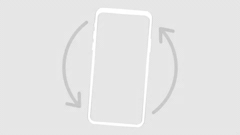 Device rotation symbol. Stock Footage 221141059