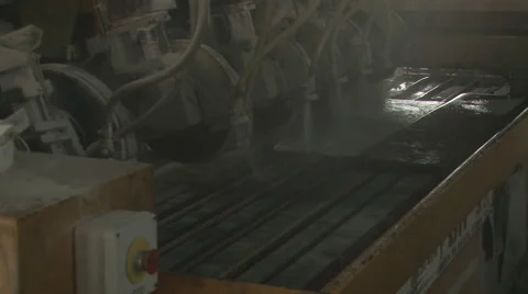 The device of sawing stone Stock Footage 40524506