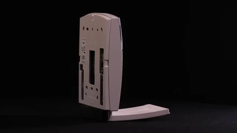 Device on showcase Stock-Footage 77044694