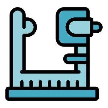 Device sight icon vector flat Stock Illustration