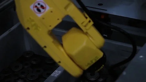 The device for sorting items on a production. Technology equipment, high Stock Footage 75166368