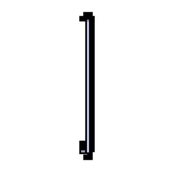 Device stylus pen game pixel art vector illustration Illustrazione stock