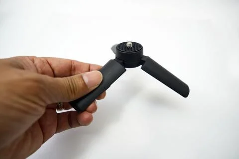 Device Three-axis cell phone gimbal Stock Photos