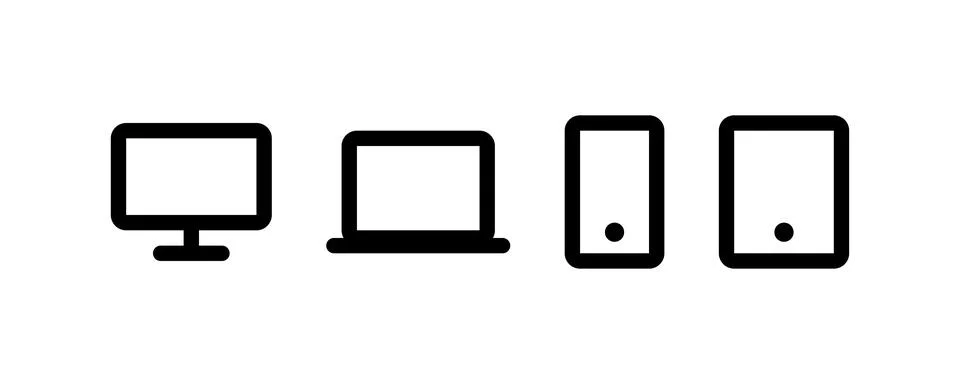 Device. Vector icon design. Stock Illustration