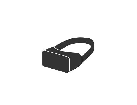 Device, virtual reality, vr icon. Vector illustration. Flat design. Stock Illustration