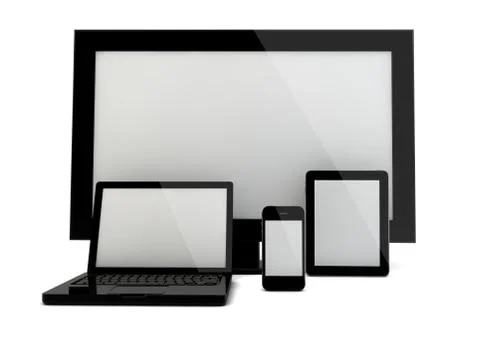 Devices Stock Illustration