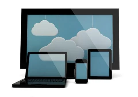 Devices Stock Illustration