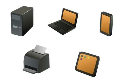 Devices Stockillustratie