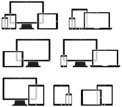 Devices Stock Illustration