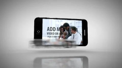 Devices Logo After Effects stock