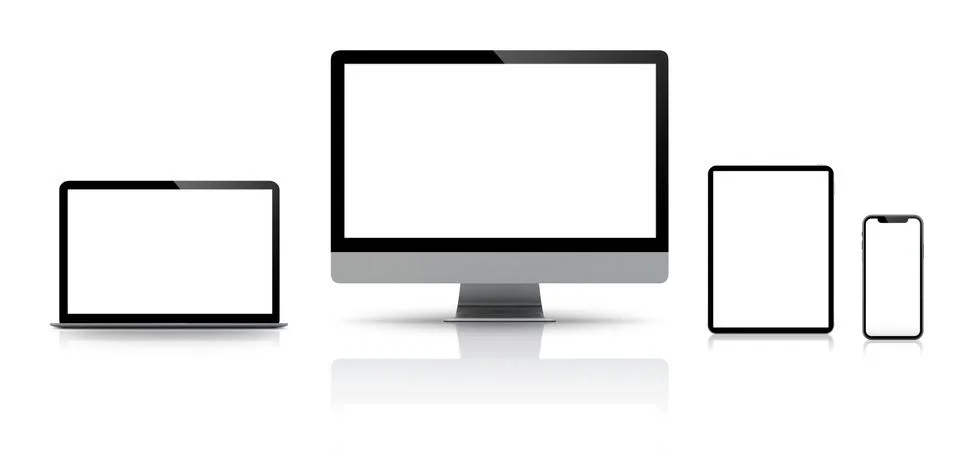 Devices mockup Stock Illustration