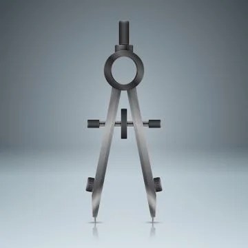 Devider realistic icon with shadow. イラスト素材