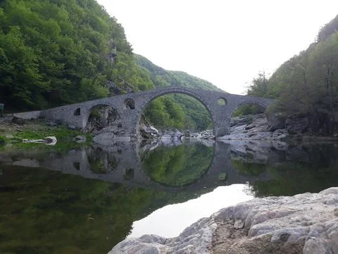 Devil bridge Stock Photos