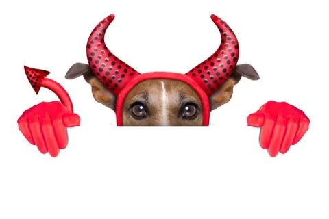 Devil dog Stock-Illustration