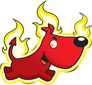 Devil dog Stock Illustration