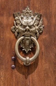 Devil Door of Venice Stock Photos