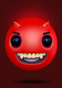 Devil Emoticon Stock Illustration