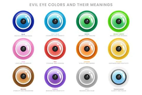Devil Eyes Set PS100 060701 Stock-Illustration