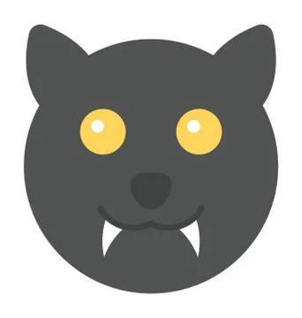 Devil Face Vector Stock Illustration