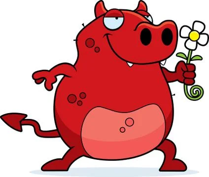 Devil flower Stock Illustration