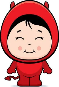 Devil Girl 스톡 일러스트