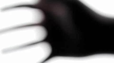 Devil hand shadows 2 Video stock 40746641