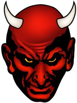 Devil Head Stock Illustration