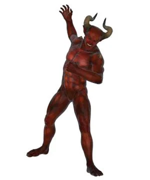 Devil from the hell Stock Illustration