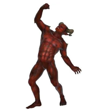 Devil from the hell Stock Illustration