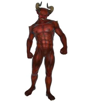 Devil from the hell Stock-Illustration