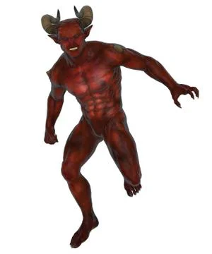Devil from the hell Stock Illustration