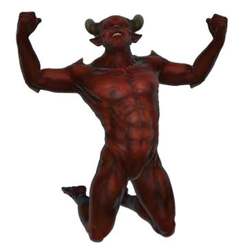 Devil from the hell Stock Illustration