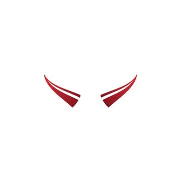Devil Horn design Stock Illustration