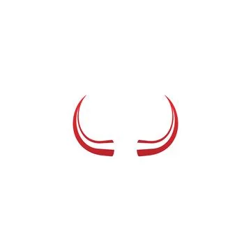 Devil Horn design Stock Illustration