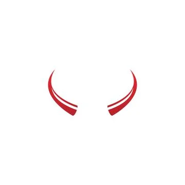 Devil Horn design Stock Illustration