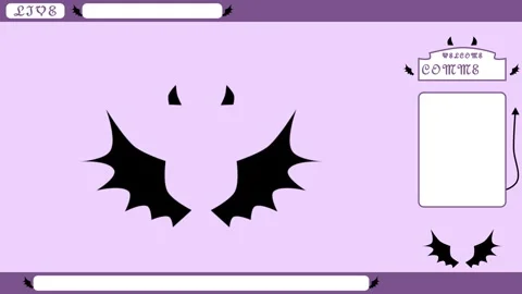 Devil horn Looping streaming background. 1080p (2) Stock Footage 258881094