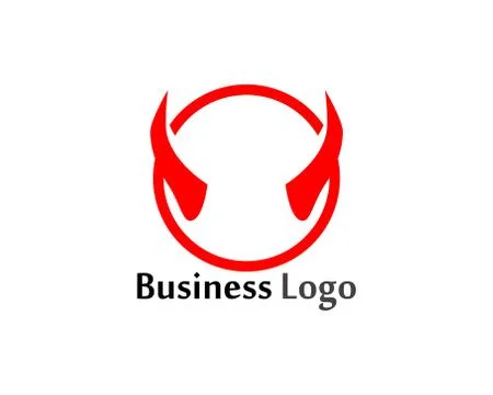 Devil horn Vector icon design illustration Template Stock Illustration