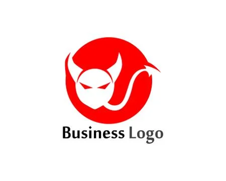 Devil horn Vector icon design illustration Template Stock Illustration