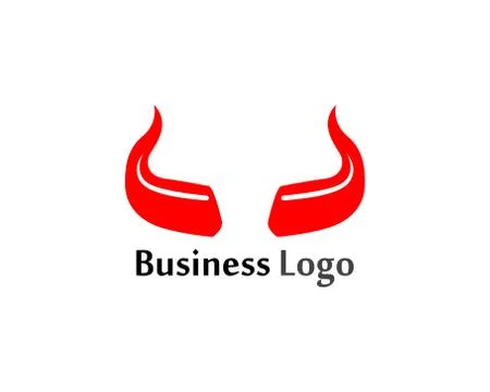 Devil horn Vector icon design illustration Template Stock Illustration