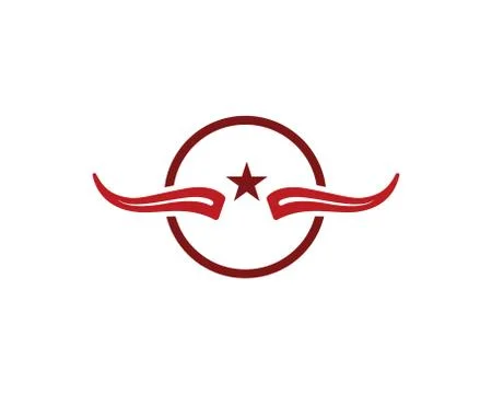 Devil horn Vector icon design illustration Template Stock Illustration