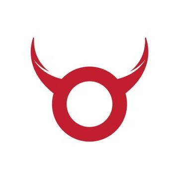 Devil horn Vector icon design Stock Illustration