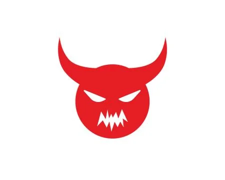 Devil horn Vector icon design 스톡 일러스트
