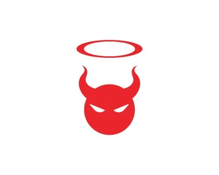Devil horn Vector icon design 스톡 일러스트