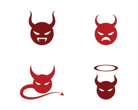Devil horn Vector icon design Stock Illustration