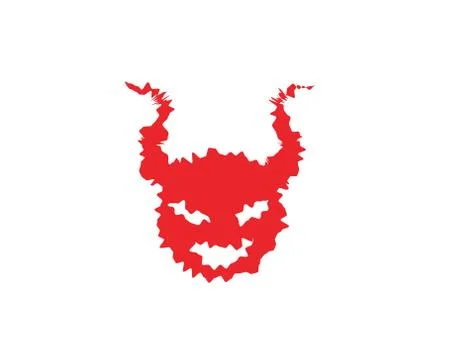 Devil horn Vector icon design Stock Illustration