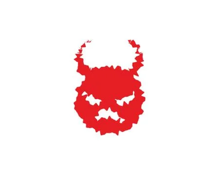 Devil horn Vector icon design Stock Illustration