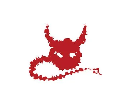 Devil horn Vector icon design Stock Illustration