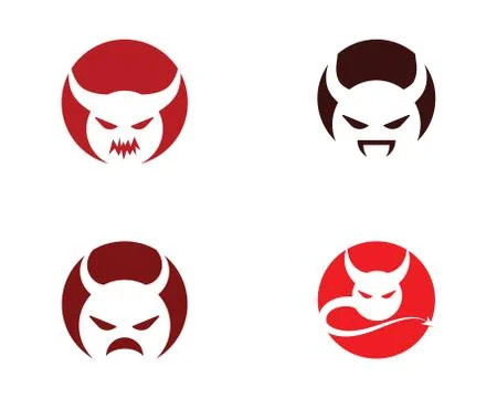 Devil horn Vector icon design 스톡 일러스트