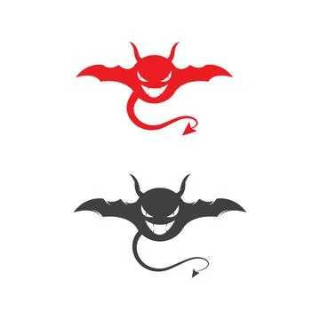 Devil horn Vector icon design illustration Illustrazione stock