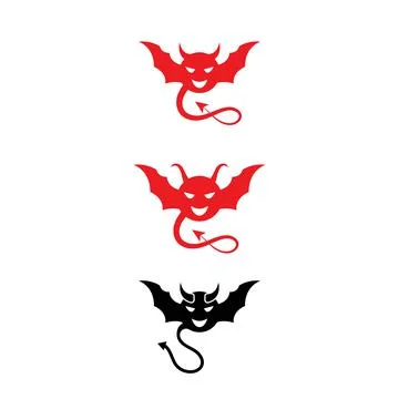 Devil horn Vector icon design illustration Stock Illustration